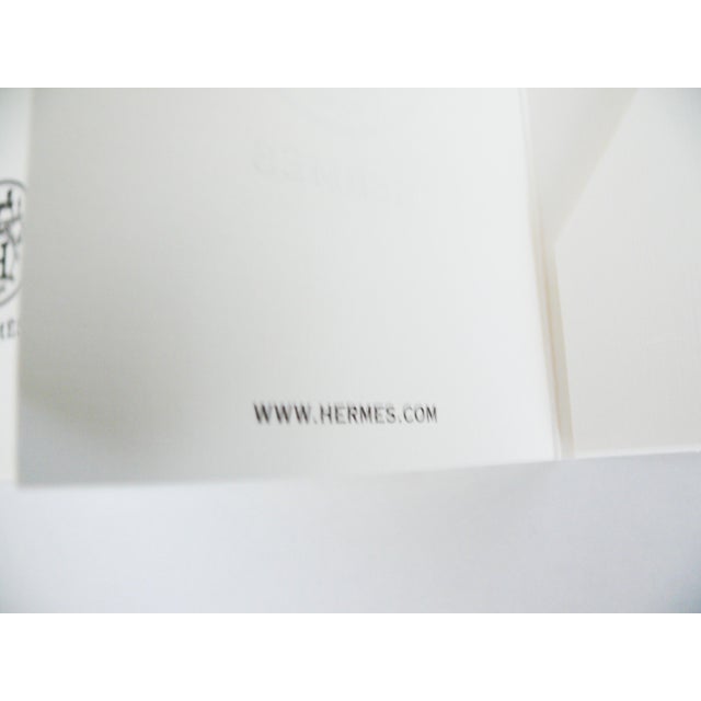Paper Hermes Paris 10 Embossed Card Folds For Sale - Image 7 of 7