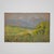 Early 20th Century Original Mountains and Rolling Hills Pastel on Paper Landscape This vintage pastel on paper presents a...