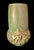 1930s McCoy Matte Green Stove Pipe Vase For Sale - Image 4 of 10