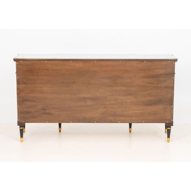 John Widdicomb Flame Mahogany Sideboard For Sale - Image 9 of 10