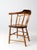 Antique Windsor Captain’s Chair Wood Spindle Armchair For Sale - Image 11 of 14