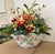 Ceramic Centerpiece Cheerful Faux Array in Vintage Hand Painted Italian Ceramic Scalloped Bowl For Sale - Image 7 of 7