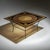 Brown Square Fornasetti Coffee Table with Sun Motif, 20th Century For Sale - Image 8 of 9