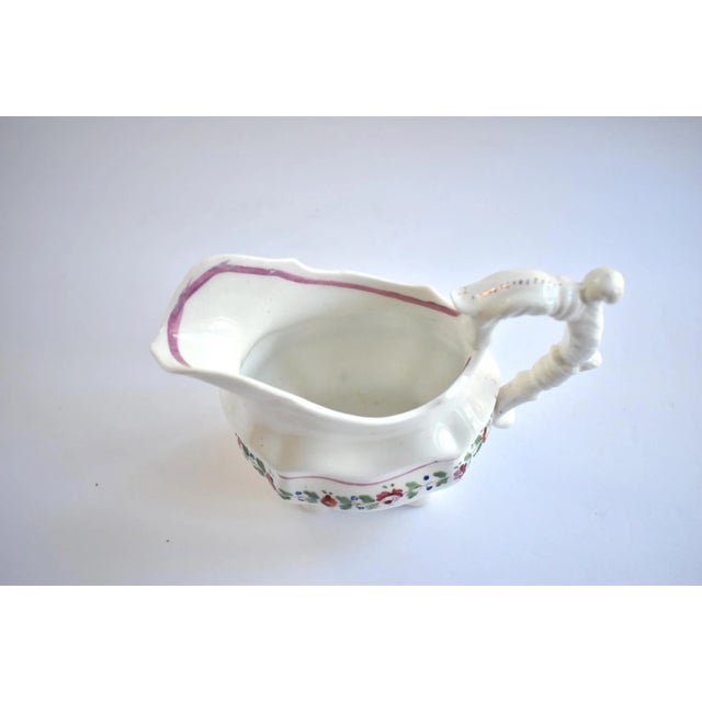 Antique Georgian Staffordshire Pink Luster Pitcher For Sale In San Francisco - Image 6 of 11
