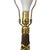 1990s 1990s Top Brass Neoclassical Solid Brass Column Table Lamps - a Pair For Sale - Image 5 of 13