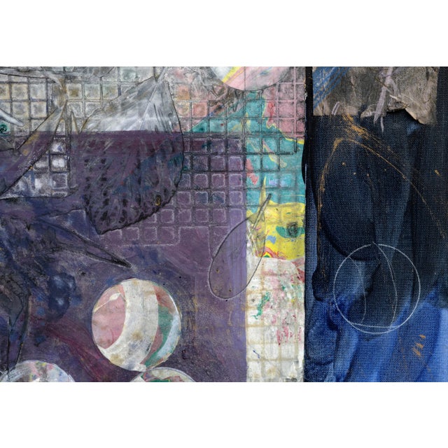 Leroy Parker "Hey Did We Scratch?" Abstract Expressionist Composition 1997 For Sale - Image 12 of 13