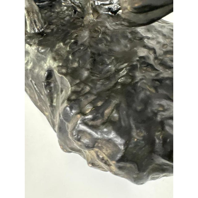 French Artist, Dog Sculpture, 19th Century, Terracotta For Sale - Image 14 of 18