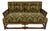 Bernhardt Hibriten Loveseat, Lee Jofa Printed Velvet For Sale