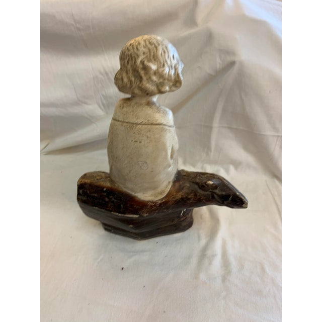 Antique Child Sculpture from Michel Pascal For Sale - Image 3 of 5