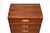 Brown Antique Military Campaign Yew Wood Chest of Drawers, 1930s For Sale - Image 8 of 11