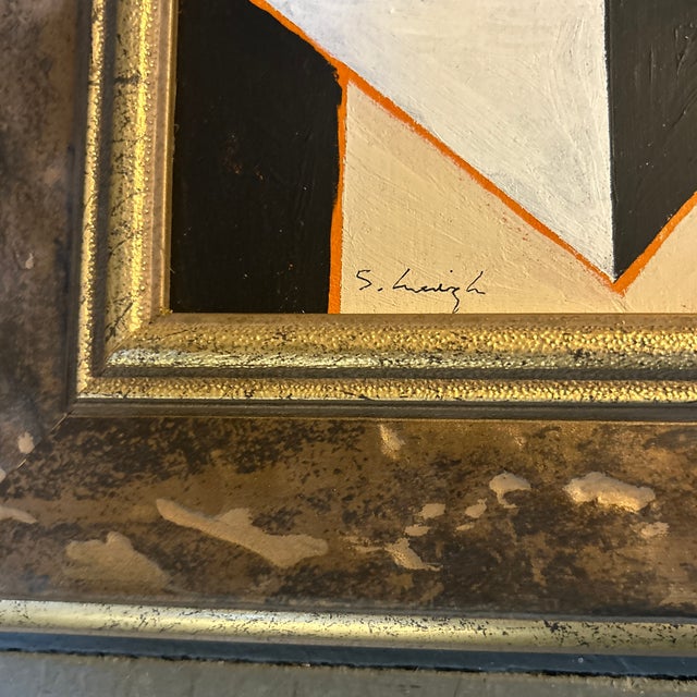 2020s Three Contemporary Original Stephen Heigh Abstract Paintings “Shadow Play #1-3” -Set of Three For Sale - Image 5 of 6