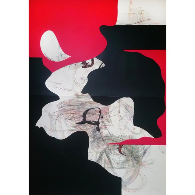 Stefano Mazzolini, Mandra, 2023, Collage & Pastel on Paper For Sale - Image 8 of 8