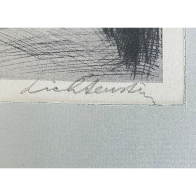 Printmaking Materials Isaac Lichtenstein 1, Bezalel School Jerusalem Israeli Judaica Etching For Sale - Image 7 of 9