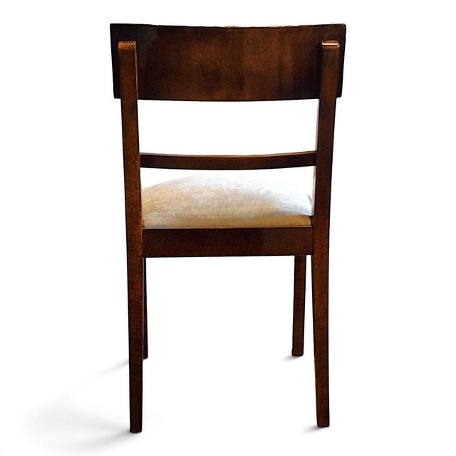 1930s 20th Century Art Deco Chairs, 1930s, Set of 4 For Sale - Image 5 of 9