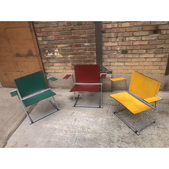 Vintage Ballerina Coloured Dining Armchairs by Herbert Ohl for Matteo Grassi, 1980s, Set of 3 For Sale - Image 14 of 18