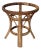 Vintage Wrapped Rattan Dining Table Base For Sale