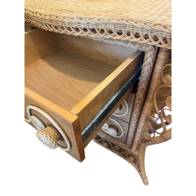 Mid 20th Century Wicker Chest For Sale - Image 12 of 12