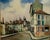Impressionist Elisee Maclet, French Impressionist Oil Painting Elisee Maclet Paris Montmartre Street Scene For Sale - Image 3 of 7