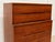 Five Drawer Mid Century Highboy Sleek For Sale - Image 12 of 12