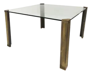 Bronze T14 Dining Table by Peter Ghyczy, 1970s