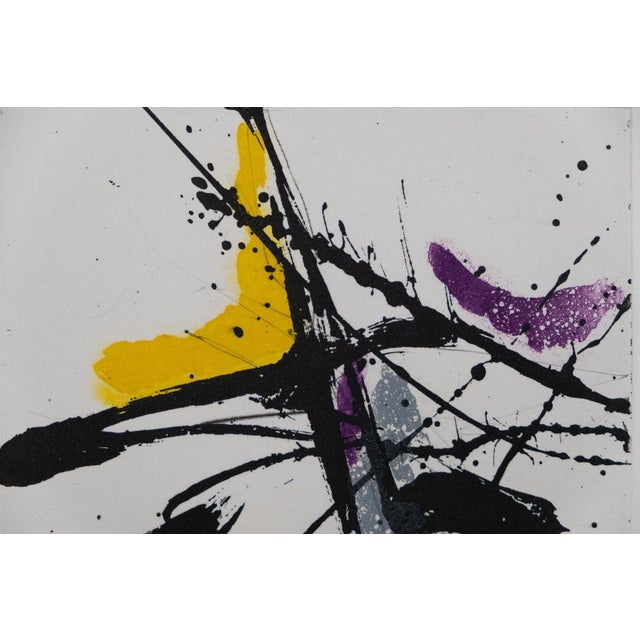 Jean Miotte, Composition abstraite J, Etching For Sale - Image 4 of 7