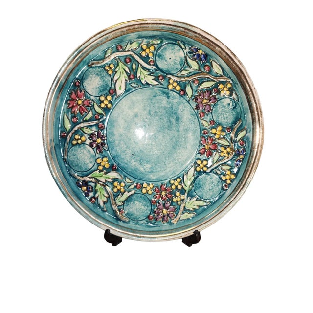 Art Nouveau 1920s Henri Bequet Ewer and Beaker Set With Serving Tray- 8 Pieces For Sale - Image 3 of 6