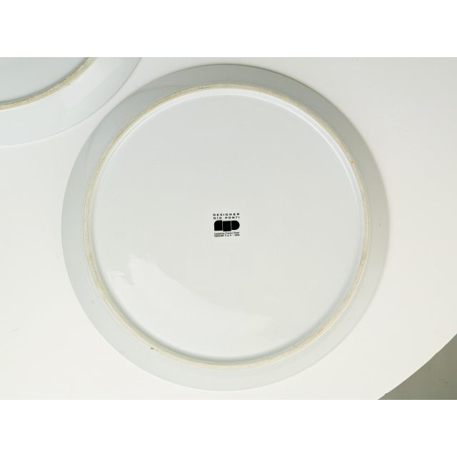 Ceramic Plates by Gio Ponti for Franco Pozzi, 1960s, Set of 2 For Sale - Image 9 of 17