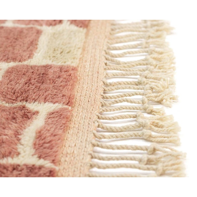 Hand-Knotted Wool Rug by Azele Studio For Sale - Image 4 of 11