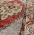Mid 20th Century Vintage Turkish Oushak Rug in Orange Red, Butter & Light Gray For Sale - Image 5 of 7