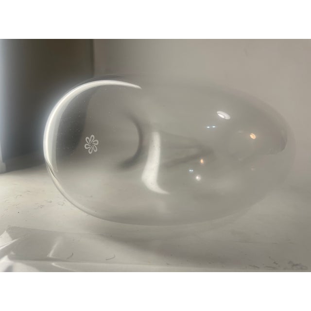 The Swan / Lyre Decanter Object: Hand-Blown Crystal Wine Decanter For Sale - Image 10 of 10