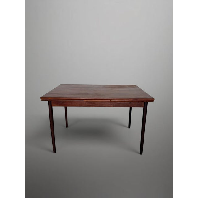 Mid-Century Scandinavian Teak Extendable Dining Table, 1950s For Sale - Image 13 of 13