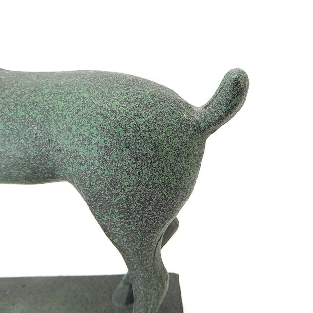 Dark Green Late 20th Century Imperial Horse of Xian Sculpture For Sale - Image 8 of 11