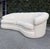 Thayer Coggin Curved Channeled Asymmetric Sofa, Usa 1980s For Sale In Miami - Image 6 of 10