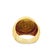 Vintage Italian 14k Gold Ancient Greek Coin Bombe Ring, Size 7 For Sale - Image 4 of 10