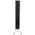 Tony Paul Style California Modern Black Wicker Cylinder Floor Lamp, 1950s For Sale - Image 10 of 10