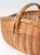 Vintage Large Willow Gathering Basket With Handle For Sale - Image 11 of 14