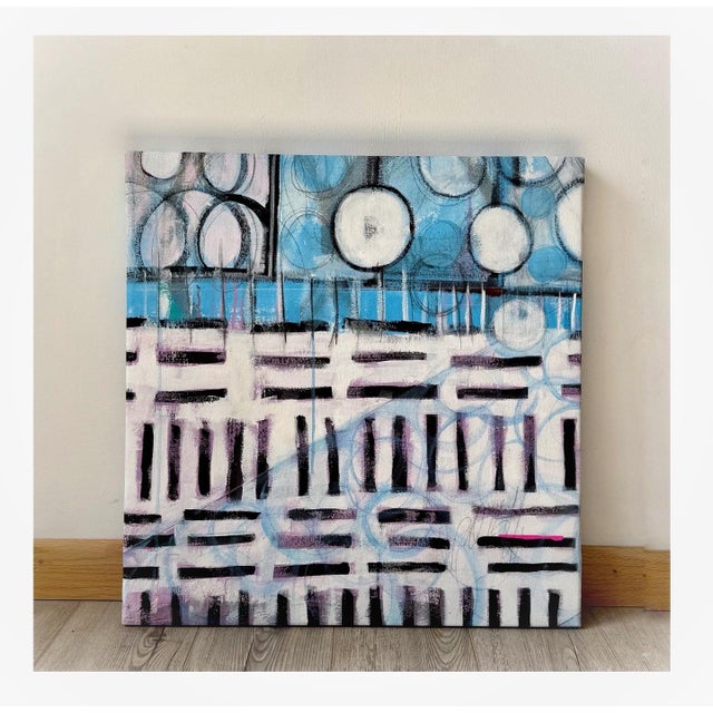 "Chester Trains III" by Paula DeStefanis Created in 2025, Chester Trains III draws inspiration from the trains of Chester,...