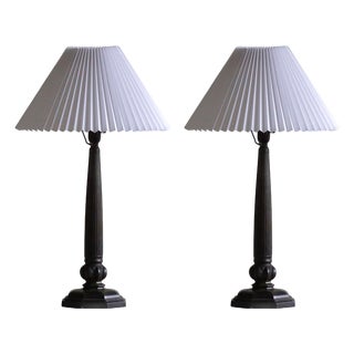 Art Deco Danish Table Lamp, 1920s, Set of 2 For Sale