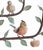 Metal Vintage Italian Tole Espalier / Espaliered Tree Sculpture, Fruit Tree, Birds, Blossoms, & Apples, Manner of Mottahedeh For Sale - Image 7 of 8