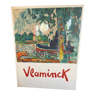 Vlaminck by Pierre Mac Orlan. 1958 With Signed Original Lithograph. Very Rare For Sale