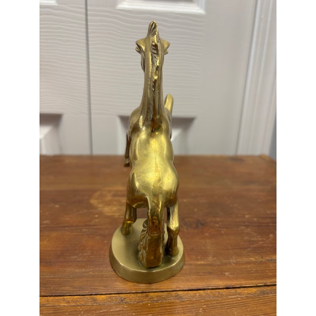 Vintage English Brass Unicorn For Sale In Naples, FL - Image 6 of 6
