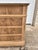 Louis Philippe French 19th Century Louis Philippe Bleached Solid Walnut Marble Top Commode For Sale - Image 4 of 12