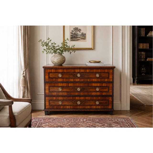 Antique Neo-Classical Chest of Drawers, Germany, 1840 For Sale - Image 16 of 16