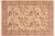 Beige Shabby Chic 1990's Floral Pak-Persian Beige/Gold Wool Rug - 6'0'' X 9'1'' For Sale - Image 8 of 9
