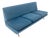 Marco Zanuso Sofa for Arflex Mid Century Italian Modern Teal Upholstery Clean! For Sale