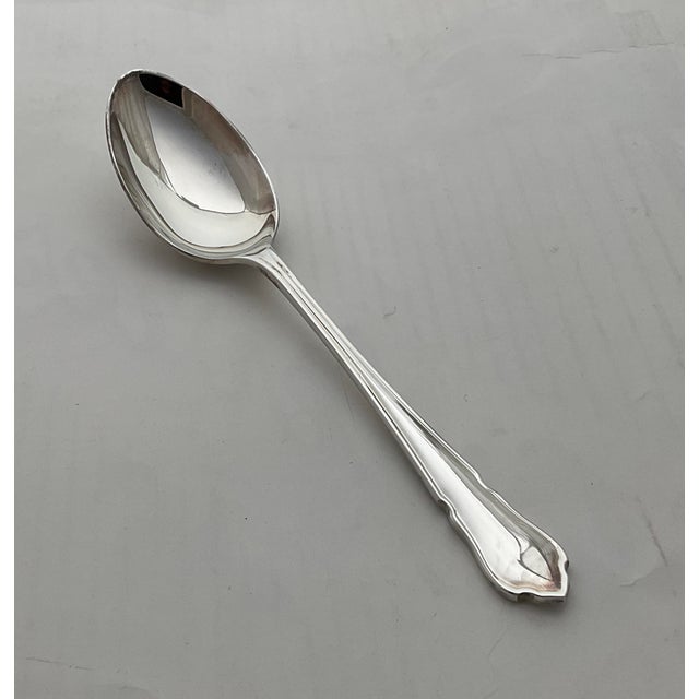 New 11980s Set of 12 Dessert Spoon, Du Barry For Sale - Image 15 of 18