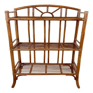 Tiered Bamboo Shelf For Sale