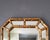 Tall Chinoiserie Faux Bamboo Gold Tortoise Shell Octagon Mirror For Sale - Image 11 of 15