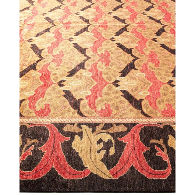 Solo Rugs Arts & Crafts, Hand-Knotted Area Rug - 10' 1" X 13' 2" For Sale - Image 4 of 10