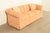 1980s Baker Furniture English Traditional Custom Upholstered Roll Arm Sofa For Sale - Image 5 of 15